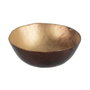 Ixia Bowl Decorativo de Cristal Marrón-negro 13 x 13 x 4,50 cm