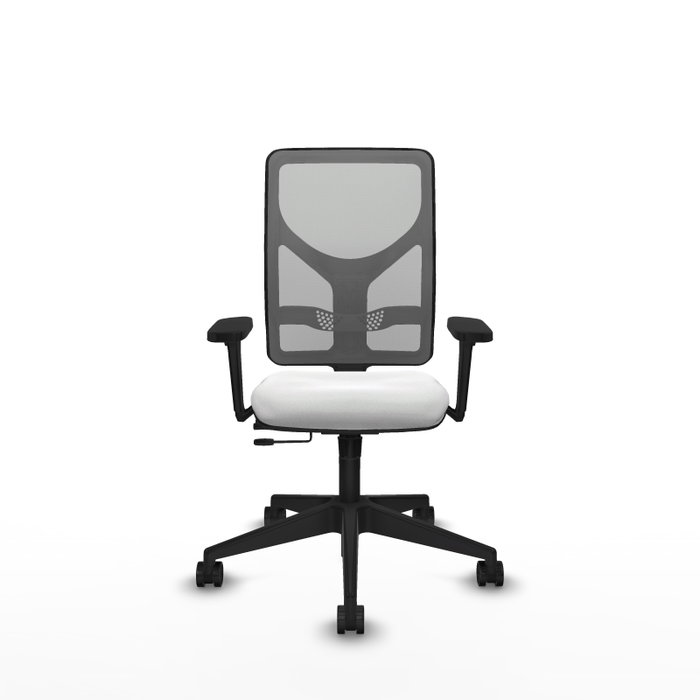 PIQUERAS Y CRESPO Silla de oficina Motilla con mecanismo Sincro/Traslack, Blanco y Gris PIQUERAS Y CRESPO Silla de oficina Motilla con mecanismo Sincro/Traslack, Blanco y Gris