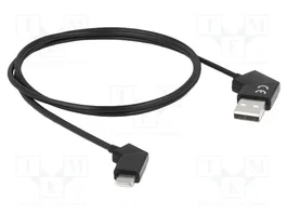 DeLOCK Cable USB 2.0 Tipo-A a USB Tipo-C™ Giratorio 60 W 1,2 m