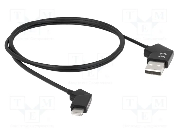 DeLOCK Cable USB 2.0 Tipo-A a USB Tipo-C™ Giratorio 60 W 1,2 m