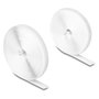 DeLOCK Cinta de gancho y bucle de alta resistencia 10 m x 20 mm Blanco