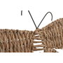 DKD Home Decor Decoración de Pared Jacinto de Agua Natural Surtido de 2