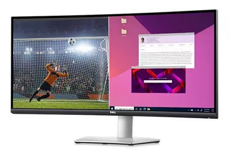 Dell S3423DWC Monitor Curvo 34 pulgadas UWQHD VA 100Hz 4ms HDR HDMI USB-C
