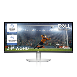 Dell S3423DWC / 210-BEJE - Monitor curvo de 34 pulgadas (86.4 cm) WQHD 1440p, 120Hz, USB-C, IPS, Negro