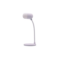 Terratec ChargeAir Light & Sound Lámpara de mesa con cargador inalámbrico Blanco Terratec ChargeAir Light & Sound Lámpara de mesa con cargador inalámbrico Blanco
