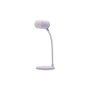 Terratec ChargeAir Light & Sound Lámpara de mesa con cargador inalámbrico Blanco