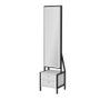 Hanah Home Mesa de Maquillaje Elegante Blanca con Almacenamiento, 41x170x35 cm
