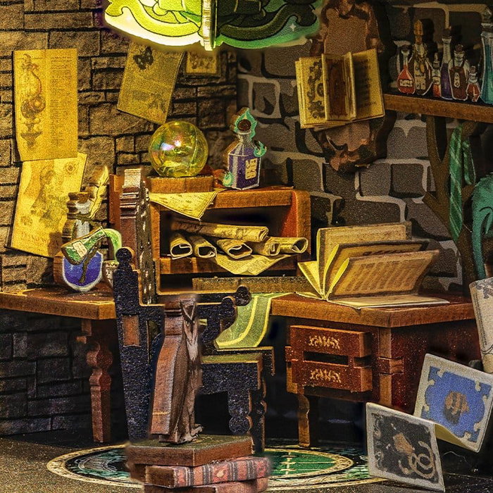 Maqueta Book Nook Darkness Common Room 23 x 11 cm