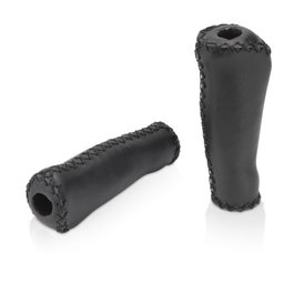 XLC Puños Ergonomic GR-G11 - Agarre Comodidad Cuero Sintético 135mm Retro