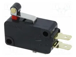 Aratas (Formerly Omron Components) Microconmutador SNAP ACTION V-165-1C25 SPDT con palanca