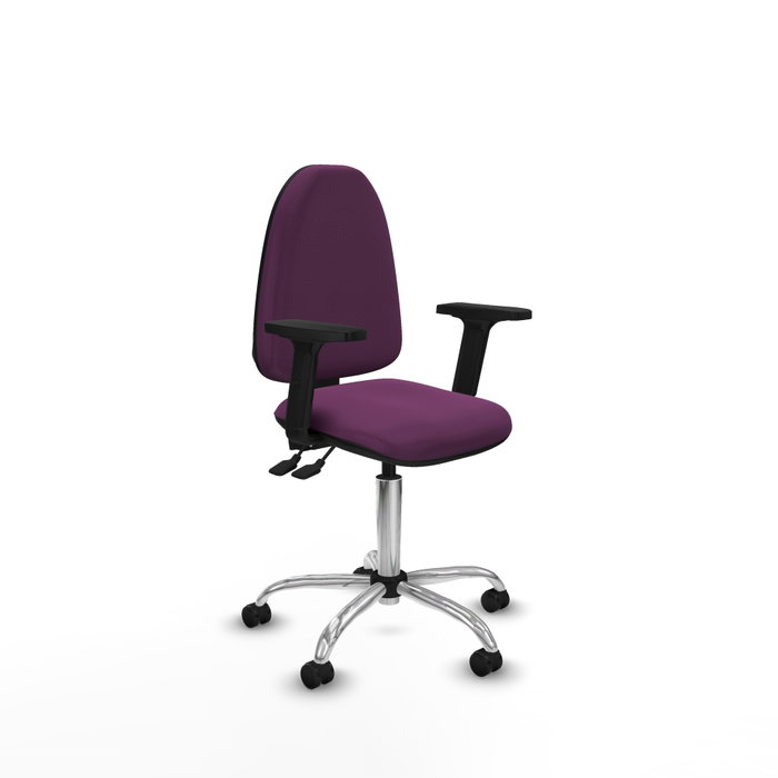 PIQUERAS Y CRESPO Silla de oficina Aýna Morada con mecanismo Asincro PIQUERAS Y CRESPO Silla de oficina Aýna Morada con mecanismo Asincro
