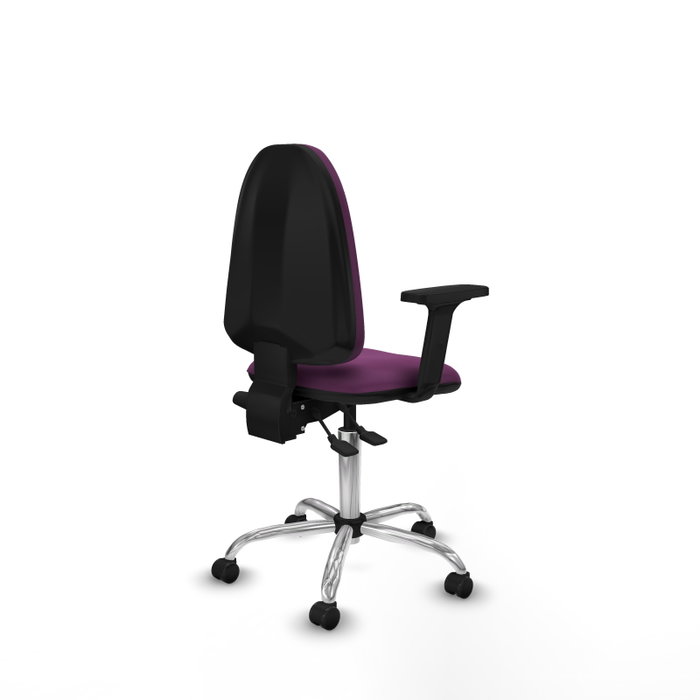 PIQUERAS Y CRESPO Silla de oficina Aýna Morada con mecanismo Asincro PIQUERAS Y CRESPO Silla de oficina Aýna Morada con mecanismo Asincro