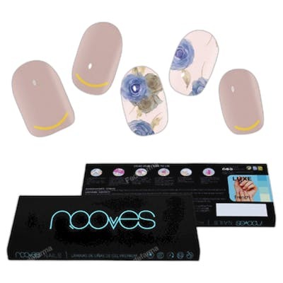 NOOVES Láminas de Uñas de Gel Elegant Floral Premium Luxe Metallic NOOVES Láminas de Uñas de Gel Elegant Floral Premium Luxe Metallic