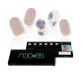 NOOVES Láminas de Uñas de Gel Elegant Floral Premium Luxe #metallic 20 u