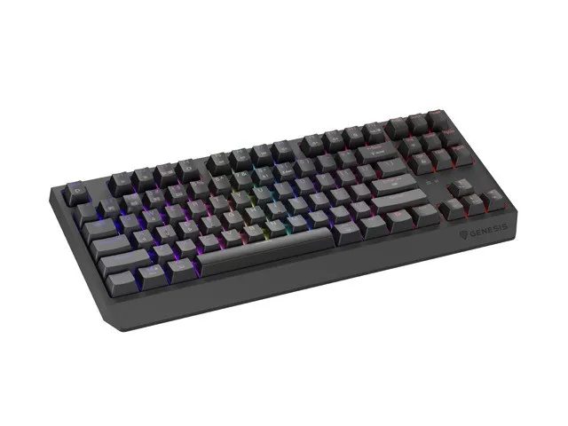 Genesis Thor 230 TKL Wireless RGB Teclado Mecánico Inalámbrico Outemu Red Hot-Swap QWERTY Polaco