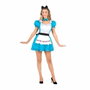 My Other Me Disfraz de Alicia con Diadema con Lazo, Vestido, Delantal y Cinturón, Talla S