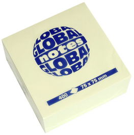 Taco Notas Cubo 400H 75X75 Amarillo