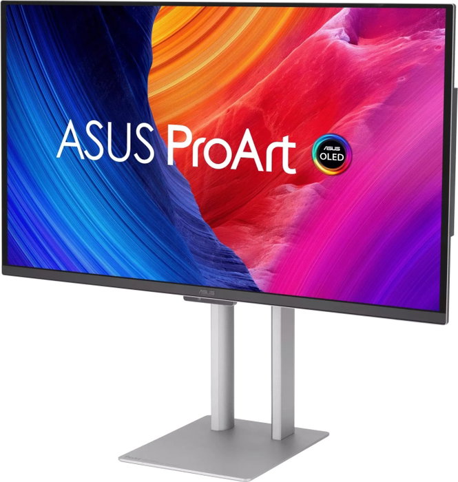 ASUS ProArt PA27UCDMR Monitor QD-OLED 4K Ultra HD 26,5 pulg. Plata