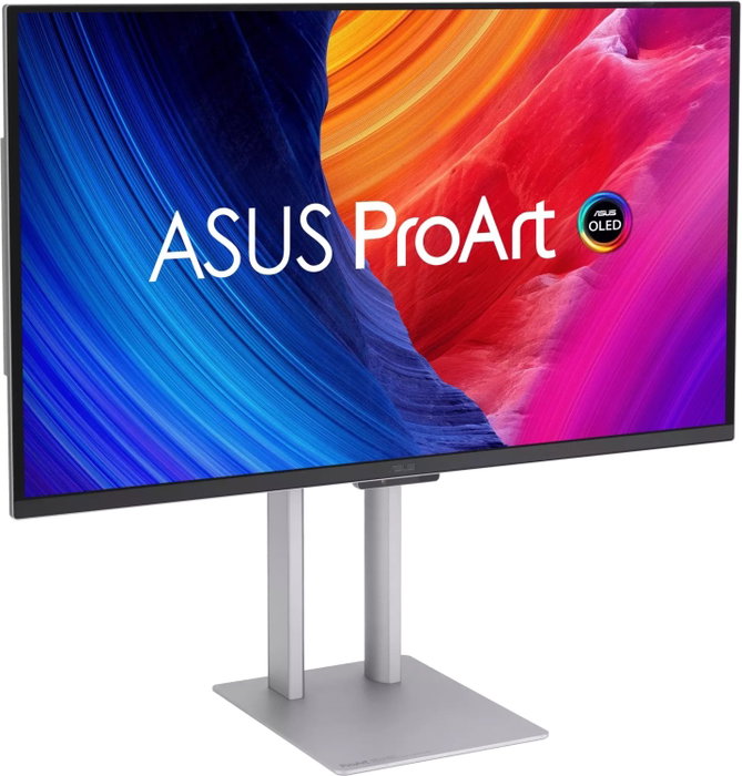 ASUS ProArt PA27UCDMR Monitor QD-OLED 4K Ultra HD 26,5 pulg. Plata