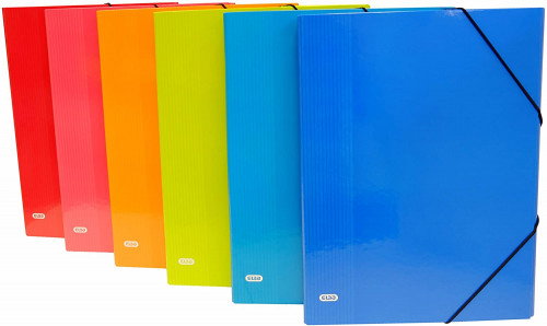Elba Clasificador ElbaColor 12 Separadores Folio con Solapa y Gomas Elba Clasificador ElbaColor 12 Separadores Folio con Solapa y Gomas