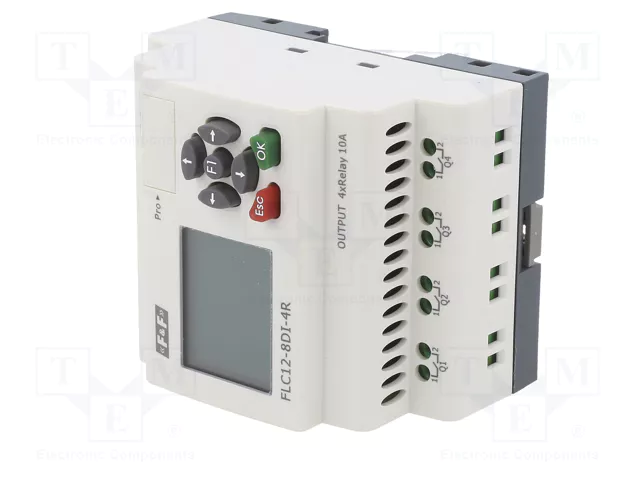 F&F FLC12-8DI-4R Relé programable