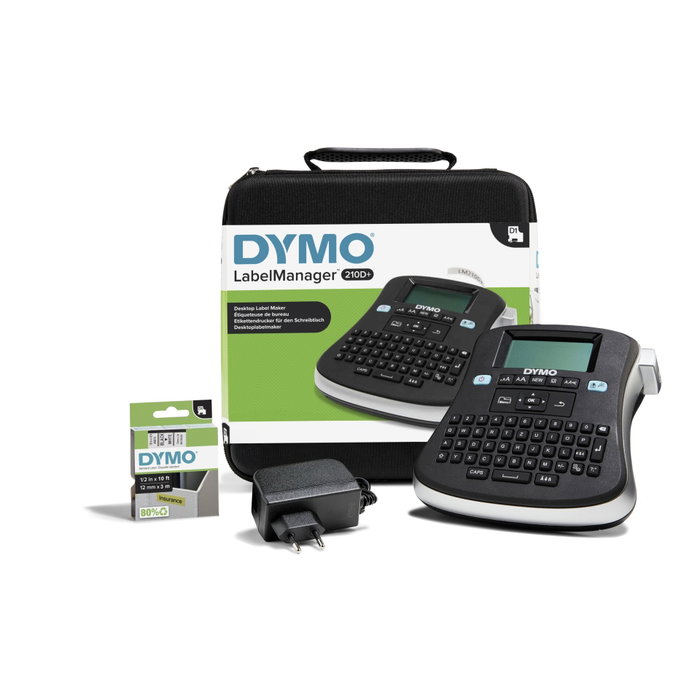 Dymo L210DK0 Dispositivo de etiquetado Silver/Black Dymo L210DK0 Dispositivo de etiquetado Silver/Black