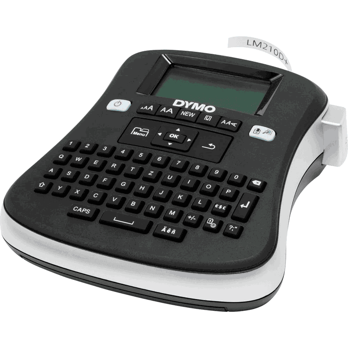 Dymo LabelManager 210D+ con estuche, Negro/Gris Dymo LabelManager 210D+ con estuche, Negro/Gris
