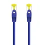 Nanocable 10.20.1900-L25-BL Cable de red Cat6a SFTP, Longitud 0.25 m (25 cm), Conductor Cobre OFC AWG26, Blindaje S-FTP, LSZH Azul