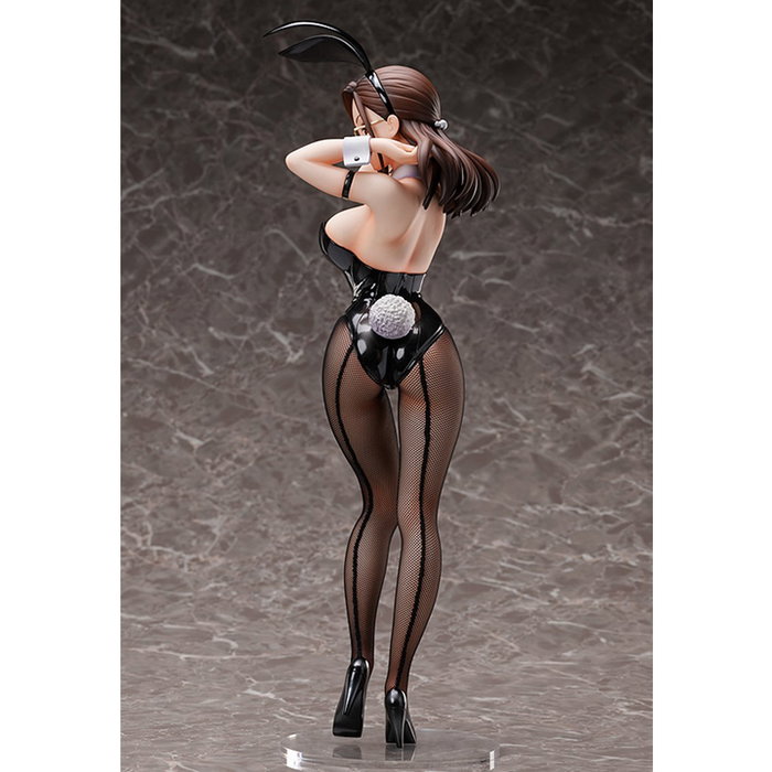 Good Smile Company Figura Yuiko Okuzumi Escala 1/4 Ilustrador Yom Traje de Conejito Medias de Red Reales +18 42cm