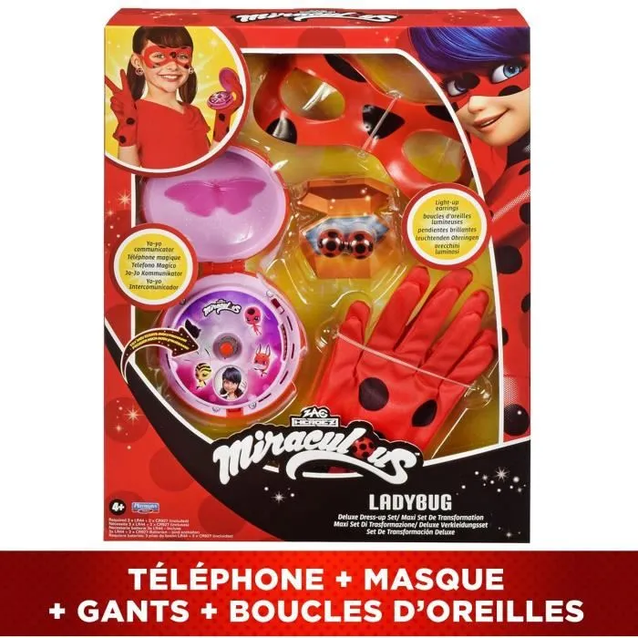 Bandai Set de Transformación de Lujo Ladybug P50619 Miraculous