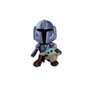 Simba Peluche Star Wars Mandalorian con Mini Grogu 25 cm