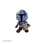 Smoby - Peluche oficial Star Wars Mandalorian con Mini Grogu The Child, Figura de Colección de 25 cm