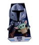Simba Peluche Star Wars Mandalorian con Mini Grogu 25 cm