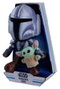 Simba Peluche Star Wars Mandalorian con Mini Grogu 25 cm