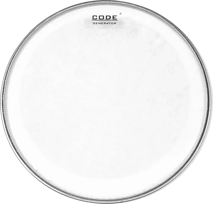 CODE Parche Generator 8" Transparente para Batería CODE Parche Generator 8" Transparente para Batería