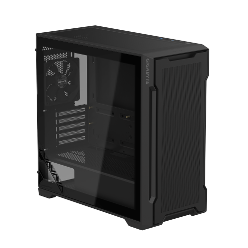 Gigabyte C102 GLASS Caja Midi Tower para Gaming, Negro