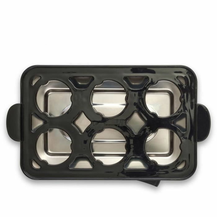 Livoo DOC290 Cocedor de Huevos de Acero Inoxidable para 6 Huevos