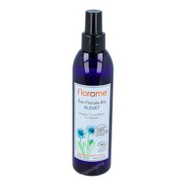 Florame Agua Floral de Aciano Bio 200ml - Refrescante y Regeneradora para Ojos y Piel Sensible Certificado ECOCERT