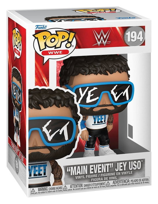 WWE POP! Vinyl Figura "Main Event" Jey Uso 9 cm WWE POP! Vinyl Figura "Main Event" Jey Uso 9 cm