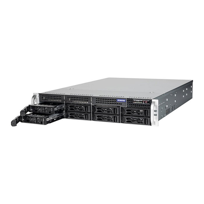 bluechip Server R42316s 2U Rack Server, Xeon 4410Y, 32GB RAM, 2x960GB SSD, 2x 10 Gigabit Ethernet