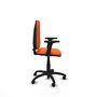 PIQUERAS Y CRESPO Silla de oficina Aýna Naranja con Brazos 2D