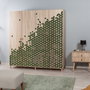 Hanah Home İmaj-121 Armario Roble Sonoma 180x192x52 cm Tablero de Partículas Melamina Diseño Moderno Elegante Amplio Almacenamiento