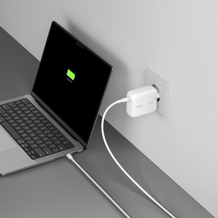 Belkin BOOST Charge 100W USB-C GaN con cable de 1,5 m Belkin BOOST Charge 100W USB-C GaN con cable de 1,5 m