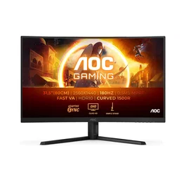 AOC CQ32G4VE Monitor Gaming Curvo 32 pulgadas QHD 180Hz Fast VA