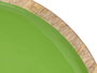 Giftdecor Plato Madera Mango Verde 25 cm (Set de 12)