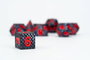 Dragon Storm Sharp Edge Silicone Pack de Dados Black Dragon Scales (7)