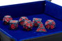 Dragon Storm Sharp Edge Silicone Pack de Dados Black Dragon Scales (7)