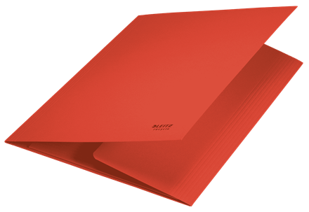 Leitz 39060025 Carpeta Cartón 3 Solapas A4 Reciclable Rojo