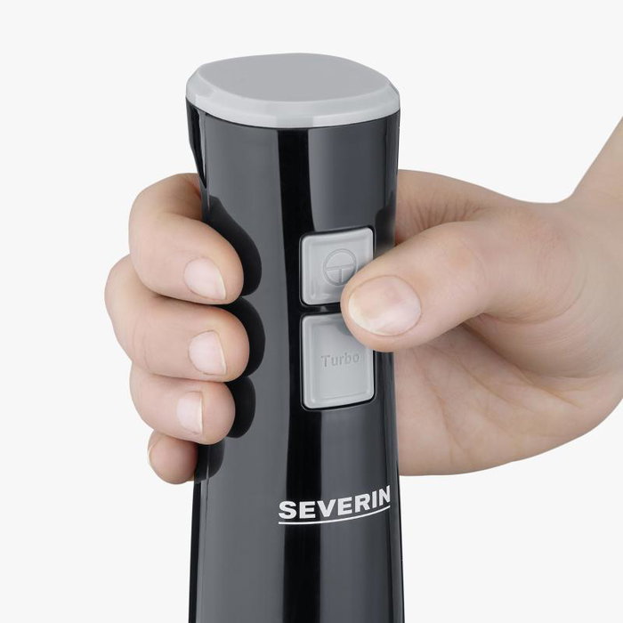 Severin SM 3770 Batidora de Mano 170W, Color Negro Schwarz, SM 3770
