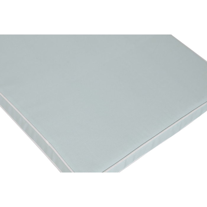 DKD Home Decor Cojín para Tumbona Verano Azul Azul y Blanco